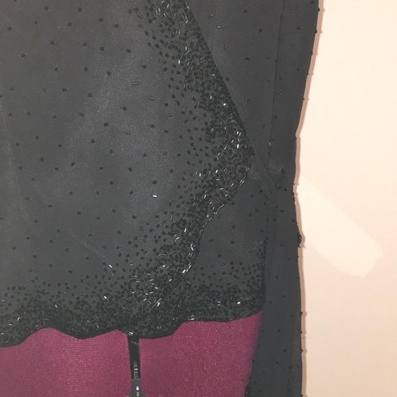 NWT JKARA NEW YORK BEADED BLOUSE - Picture 3 of 8